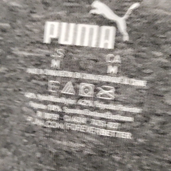 M like new gray Puma sports bra - Picture 5 of 5